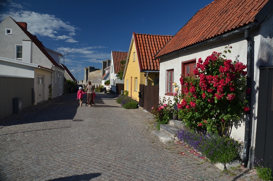 Visby lilled.