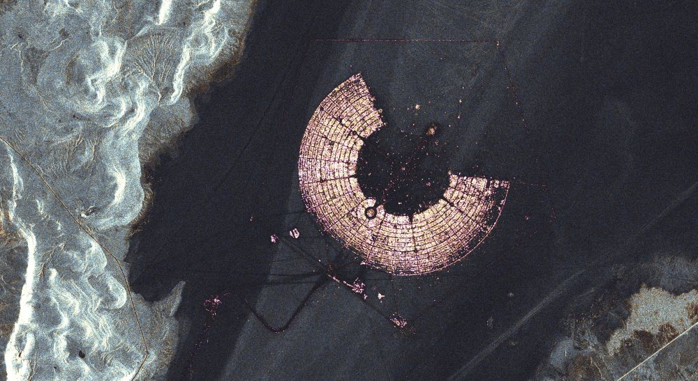 Foto: TerraSAR-X satelliit, Wikimedia Commons