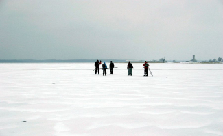 Uisumatkajad merejääl